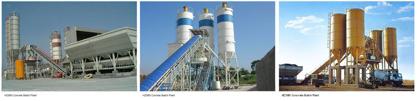 hzs60 concrete plant pic