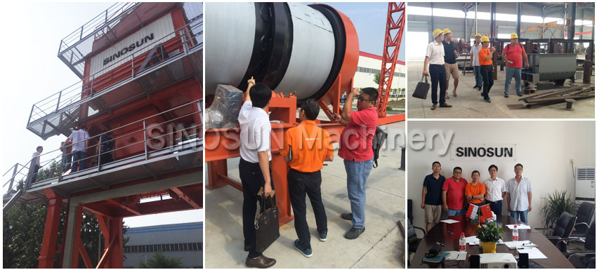 indonesia client visit asphalt plant