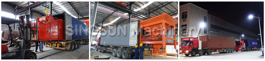 sap120 asphalt plant delivery to thai 2016